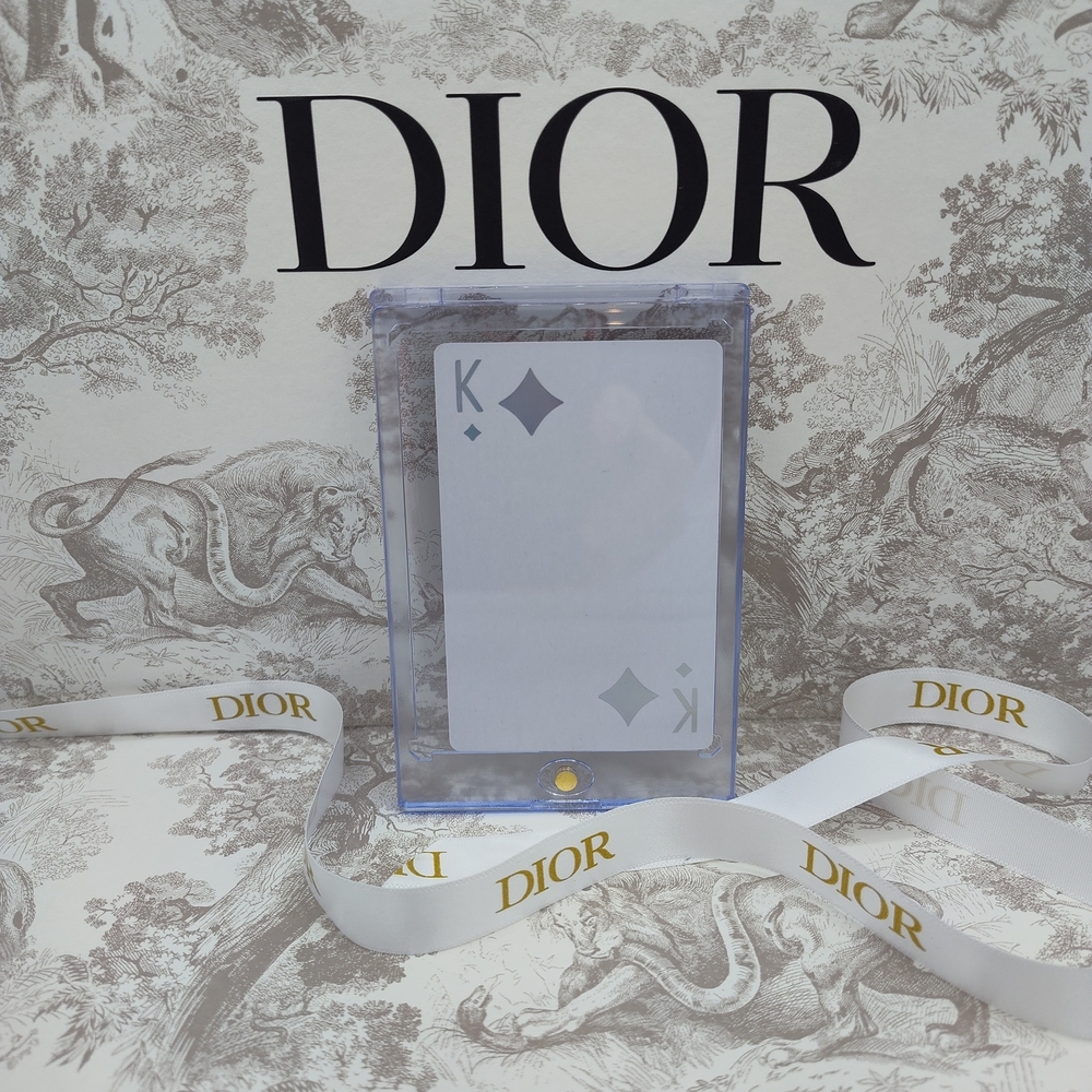 ✨ Dior JOY King of Diamonds Promo Playing Card – Luxury Collectible Ephemera